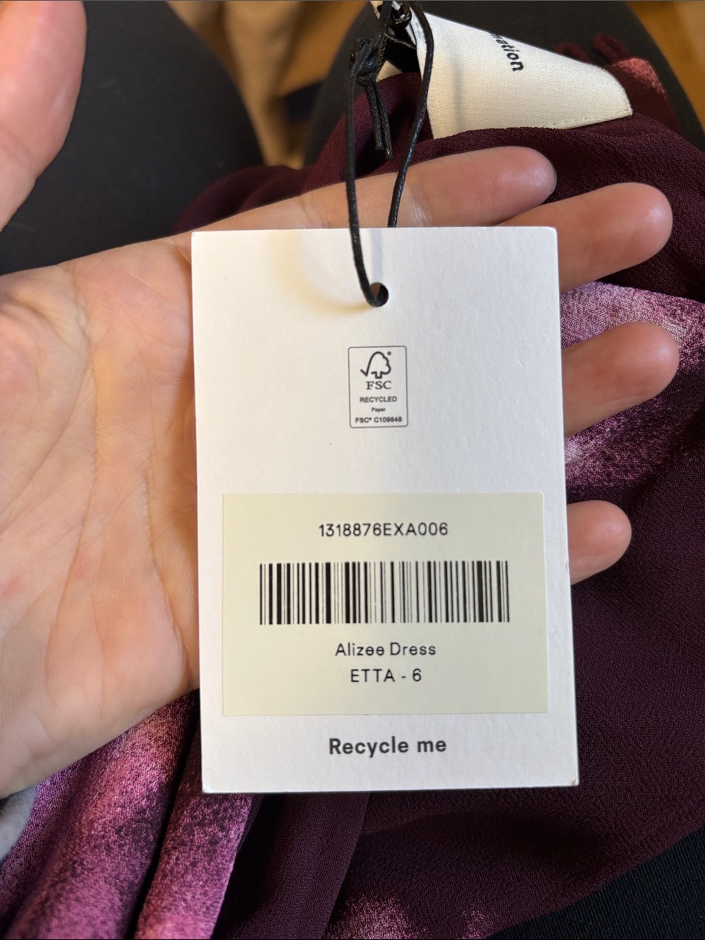 NWT Reformation Alizee Dress - Picture 9 of 9